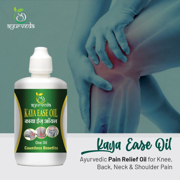 Kaya Ease Joint Wellness Oil – Ayurvedic Pain Relief Oil for Joints & Muscles | Inflammation, Stiffness & Mobility Support