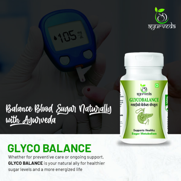 Glyco Balance – Ayurvedic Blood Sugar Support Formula | Healthy Glucose & Metabolism Balance