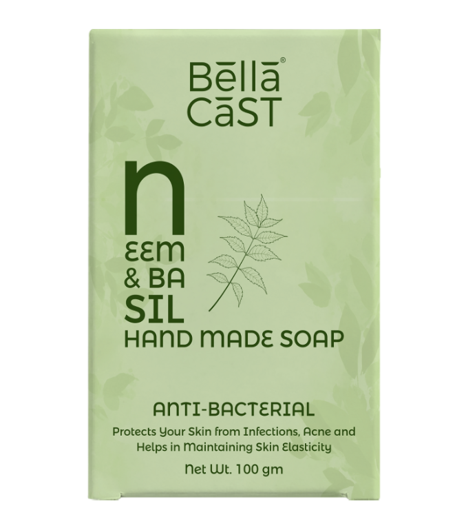 x- Neem Basil Handmade Soap